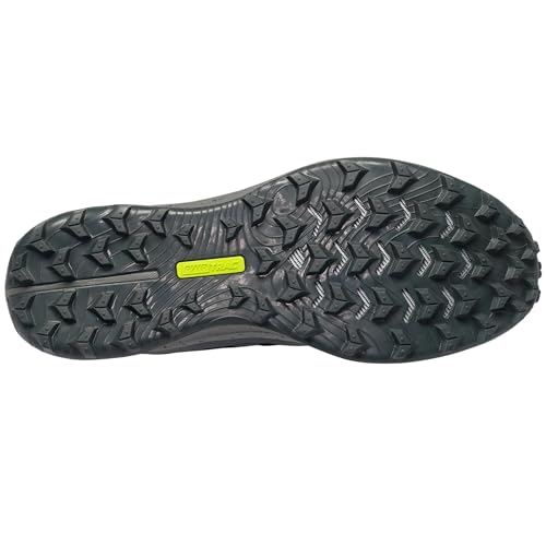 Saucony Women's Peregrine 12 Running Shoe, Black/Charcoal, 7.5 US