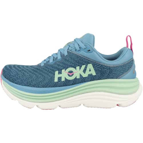 Hoka Women's Gaviota 5 Alpine Blue/Jadeite 7.5 Medium - product image