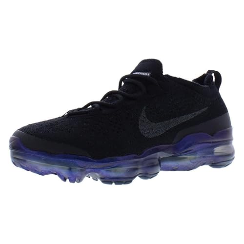 Nike Air Vapormax 2023 Flyknit Women's Shoes (FD3148-001, Black/Metallic Silver/Multi-Color) Size 6
