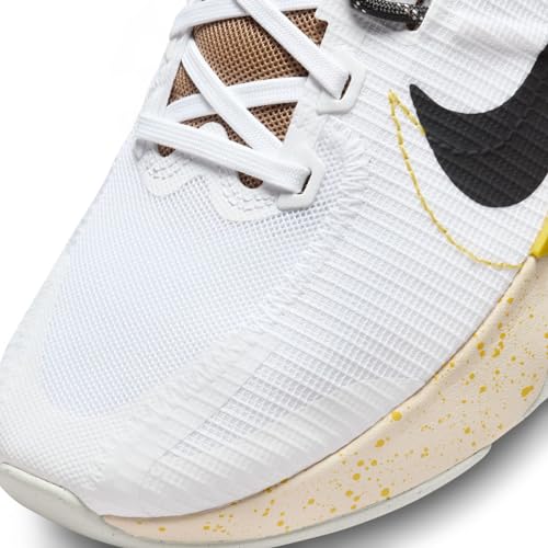 Nike Men's Juniper Trail 2 Nn Low, White Black Vivid Sulfur Khaki, 12