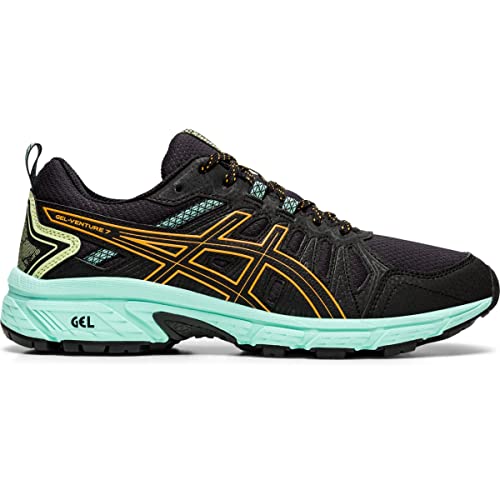 ASICS Gel-Venture 7 Black/Orange Pop 6.5