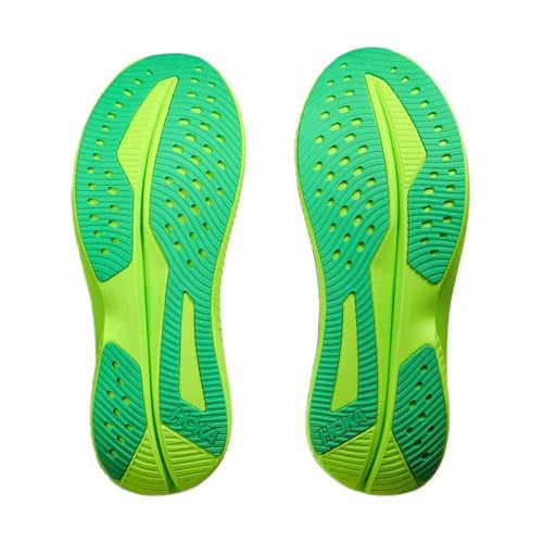 Hoka Men's Mach 6 White/Neon Lime 10.5 Medium