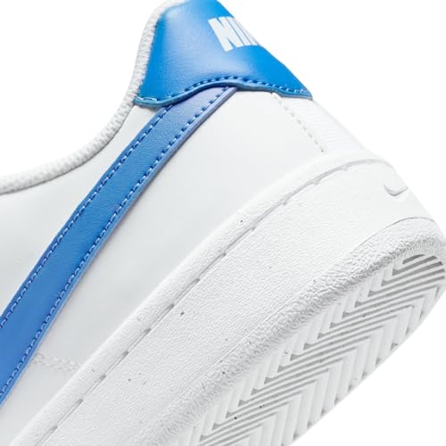 Nike Nike Court Royale 2 Next Nature Mens Sneaker, White/LT Photo Blue, 9 US