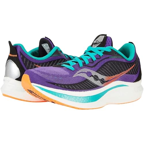 Saucony Women's Endorphin Speed 2 Sneaker, Concord/Jade, 5