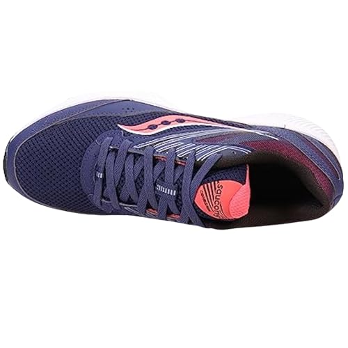 Saucony Women's Cohesion 15 Running Shoe, Cobalt/Punch, 9