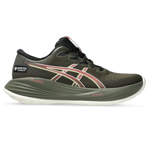 ASICS Women's Gel-Cumulus 27 GTX Trainers, Brown Stone Dark Pink Clay, 7 US