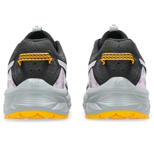 ASICS Women's Gel-Venture 10 Running Shoes, 8, Black/Light UBE