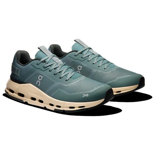 On Cloudnova TT - Men's Casual Running Shoes (Green/White) Size 9.5