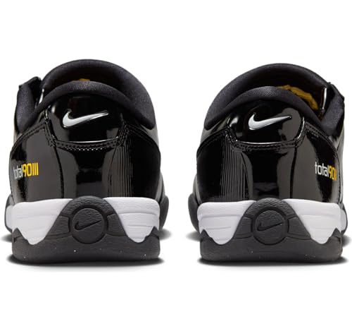 Nike T90 SP, Men's Sneaker, Black, White, Metallic Silver, 9.5