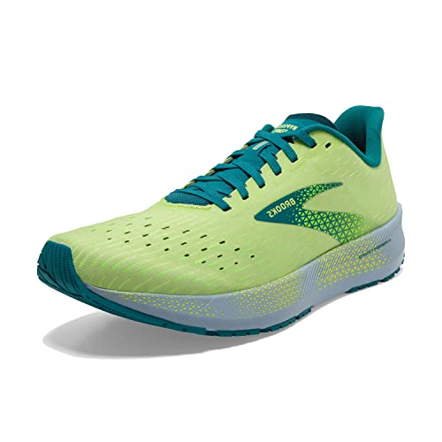 Brooks Men's Hyperion Tempo Road Running Shoe - Green/Kayaking/Dusty Blue - 10 Medium