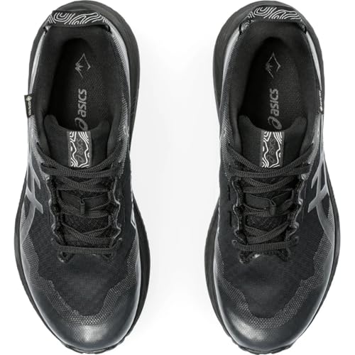 ASICS Gel-Trabuco 12 GTX Womens Running Trainers 1012B607 Sneakers Shoes (UK 6 US 8 EU 39.5, Black Graphite Grey 002)