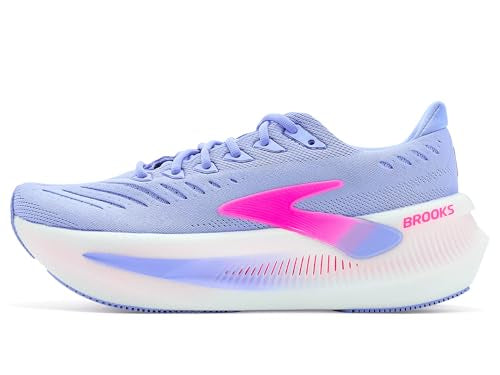 Brooks Women’s Glycerin Max 2 Neutral Running & Walking Shoe - Blazing Bell/Pink/White - 8.5 Medium
