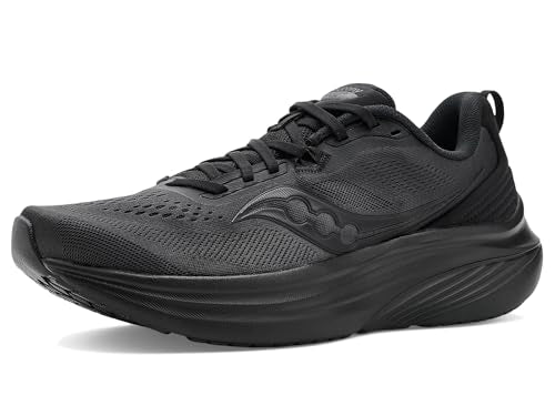 Saucony Men's Lancer Run Sneaker, Black/Black/Black, 10.5