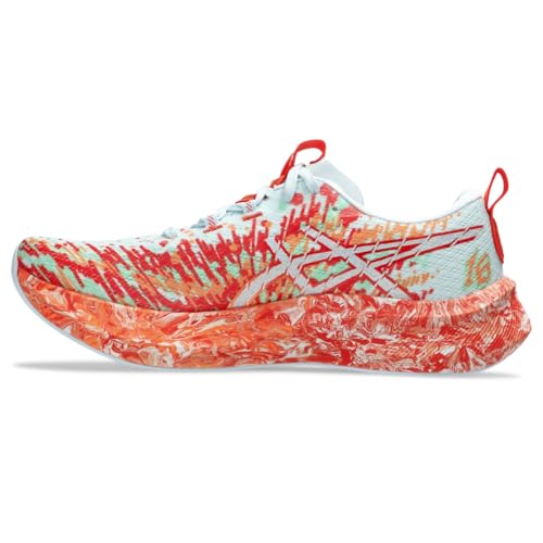 ASICS Men's Noosa TRI 16 Running Shoes, 7, Sky/Cherry Tomato