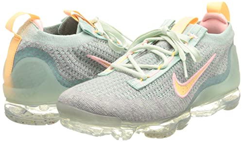 Nike Men's Air Vapormax 2021 FK Trainers, Light Dew Light Arctic Pink Anthracite White, 7.5