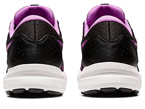 ASICS Women's Gel-Contend 8 Running Shoes, 6.5, Black/Orchid