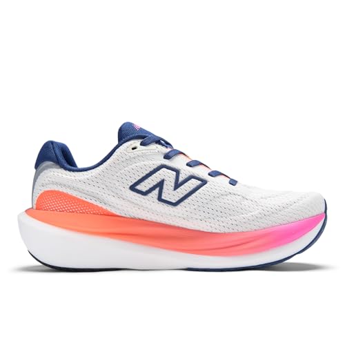 New Balance Women's Fresh Foam X 1080 V15 Running Shoe, Sea Salt/Blue Oyster, 8.5