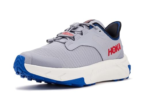 Hoka Transport Freedom (Big Kid) Sneaker, Foggy Grey/Frost, 5 US Unisex - product image