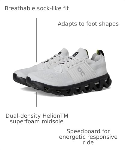 On Mens Cloudswift 4 Wolf/Black 8 M