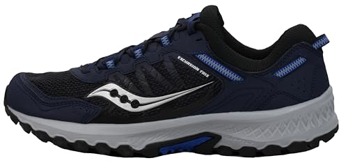 Saucony Men's Versafoam Excursion TR13 Trail Running Shoe, NAVY, 10 M US