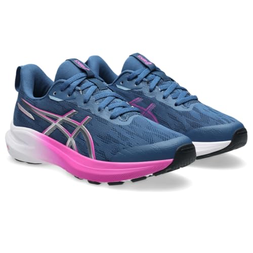 ASICS Kid's GT-1000 14 GS Running Shoes, 7, Twilight Blue/Digital Sakura