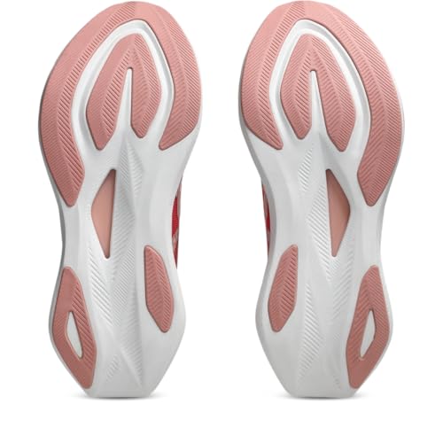 ASICS Women's SONICBLAST Running Shoes, 8, Dark Pink Clay/White