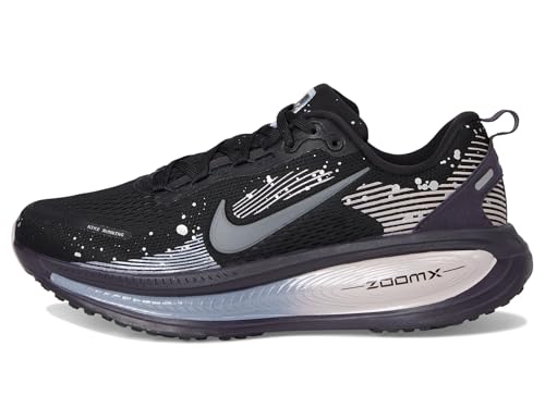 Nike Women's Vomero 18 Black/Metallic Dark Grey/Cave Purple/Ashen Slate/Particle Rose 8 Medium