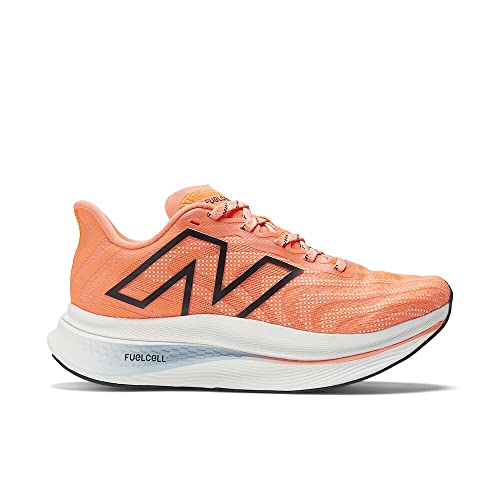 New Balance Women's FuelCell SuperComp Trainer V2 Running Shoe, Neon Dragonfly/Black, 12 W