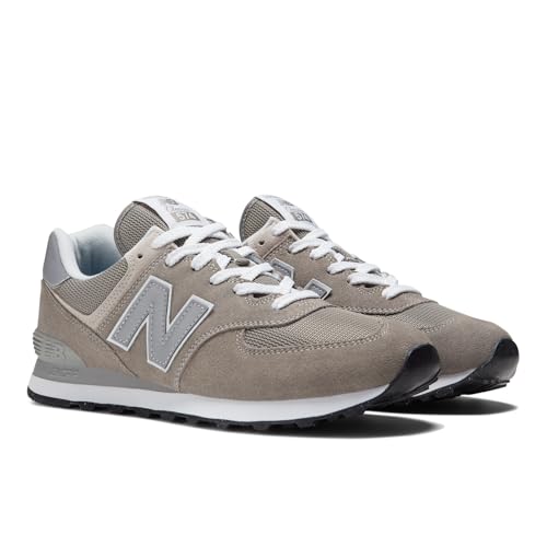 New Balance Men's 574 Core Sneaker, Grey/White, 8.5 X-Wide