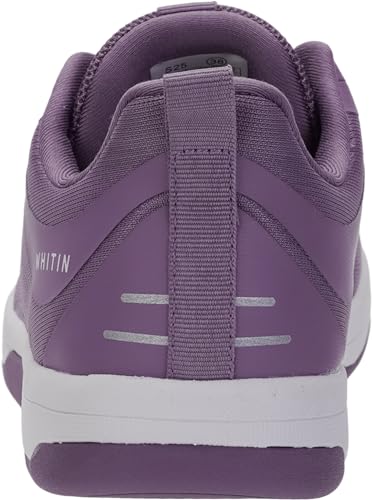 WHITIN Women's Zero Drop Width Wide Toe Box Road Running Shoes Size 8 Comfortable Slip Resistant Training Tennis Walking Sneaker Female 39 Purple