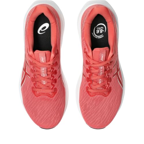 ASICS Women's VERSABLAST 4 Running Shoe, 5.5, Dark Pink Clay/Birch