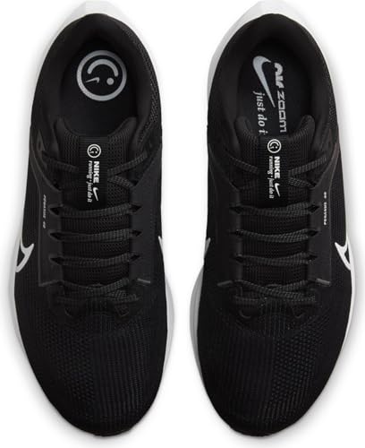 Nike Air Zoom Pegasus 40 Men's Road Running Shoes (Wide) Adult DV, Size 10 Black