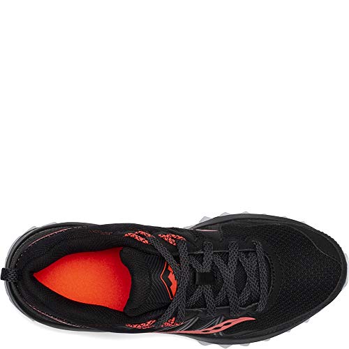 Saucony Women's Excursion TR14 Black/Coral Running Shoe 8 W US