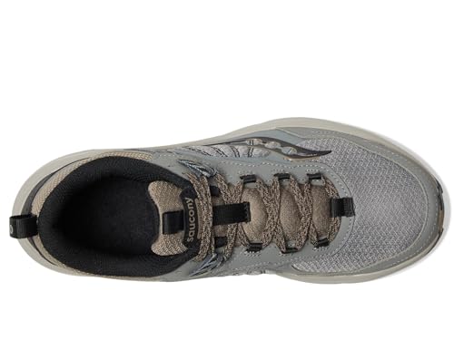 Saucony Men's Excursion Tr17 Sneaker, Cinder/Bark, 13