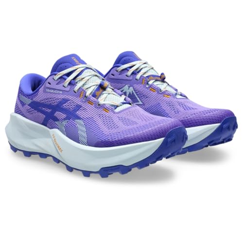 ASICS Women's Trabuco 14 Trail Running Shoes, 8.5, Amethyst/Cobalt Burst