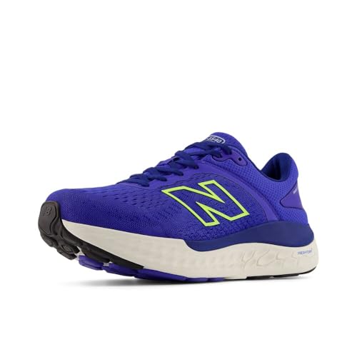 New Balance Men's Fresh Foam X 1540 V4 Running Shoe, Marine Blue/Thirty Watt, 10 M