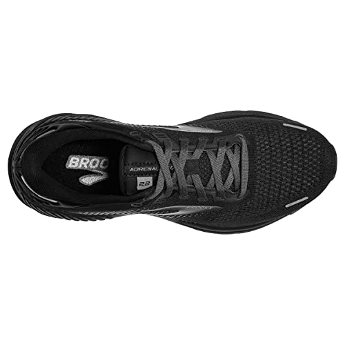 Brooks Adrenaline Gts Women's 22 Lighter Cushion Body Supprt Trainers, Black Black Ebony, 6.5 US