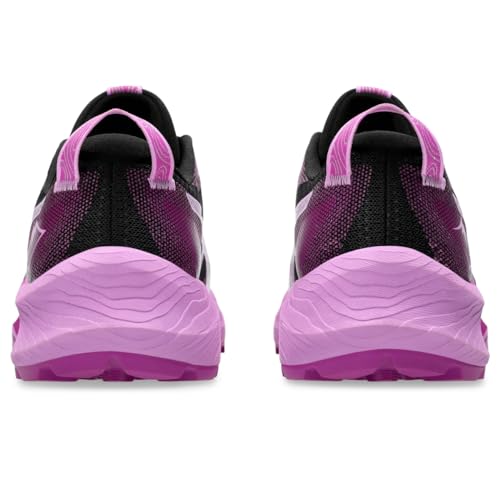ASICS Women's Gel-Trabuco 12 Running Shoes, 9, Black/Lavender Glow