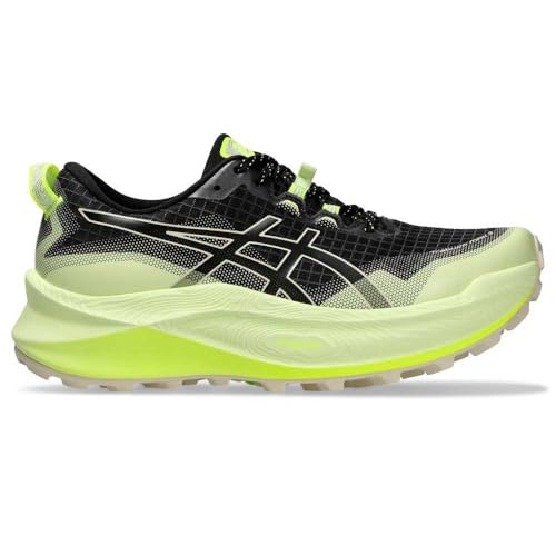 ASICS Women's Trabuco Max 3 Sneaker, Black Oatmeal, 6 US