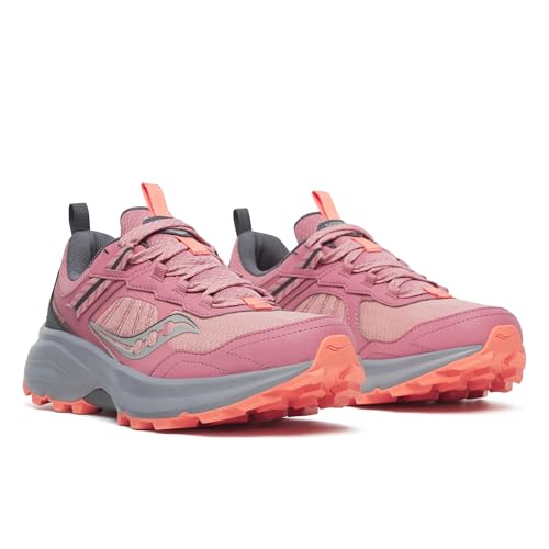 Saucony Women's Excursion Tr17 Sneaker, Mauve/Shadow, 10