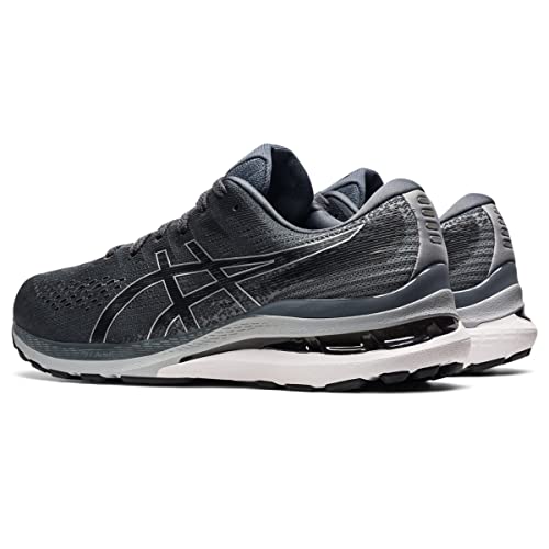 ASICS Men's Gel-Kayano 28 Running Shoes, 9.5, Carrier Grey/Black