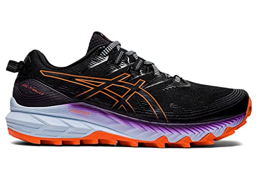 ASICS Women's Gel-Trabuco 10 Running Shoes, 10.5, Black/NOVA Orange