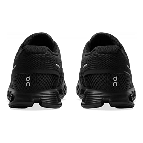 On Women's Cloud 5 Sneakers, All Black, 9