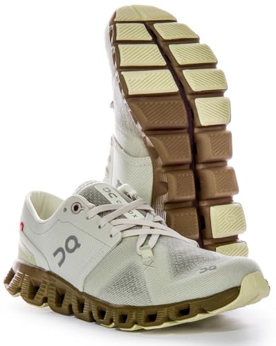 On Women Cloud X 3 Sneakers Aloe/Hunter 9.5