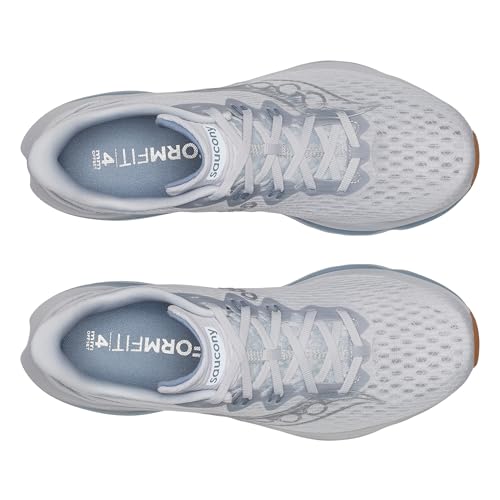 Saucony Men's Kinvara 16 Sneaker, Cloud/Storm, 10