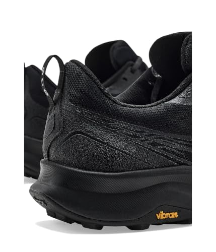 Saucony Men's Peregrine 16 GTX Sneaker, Black/Black/Black, 9