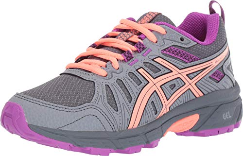 ASICS Girl's Gel-Venture 7 (Little Kid/Big Kid) Metropolis/Black 3 Little Kid M