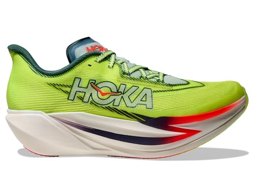 Hoka Unisex Cielo X1 3.0 Sneaker, Neon Yuzu/Thyme, 7 US Men - alternate view 4
