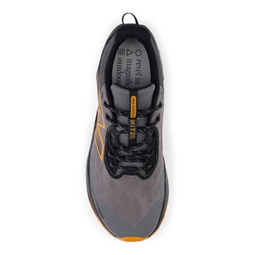 Men's New Balance DynaSoft Nitrel v6 Trail Shoes in Castlerock/Phantom/Sizzle alternate view 5