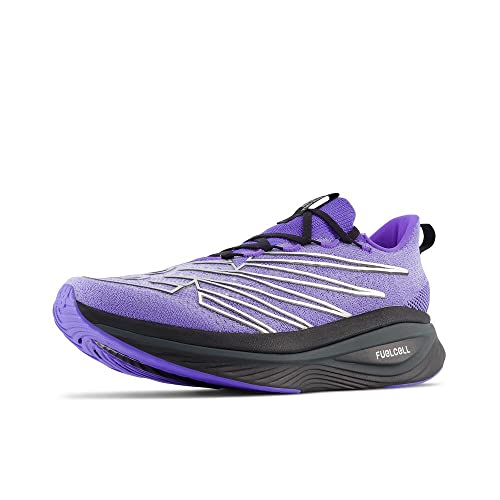 New Balance Men's FuelCell SuperComp Elite V3 Running Shoe, Electric Indigo/Black, 7 W